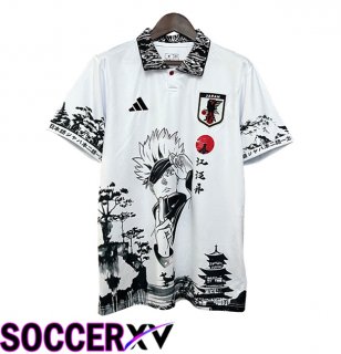 Japan Soccer Jersey Special Edition White 2024/2025
