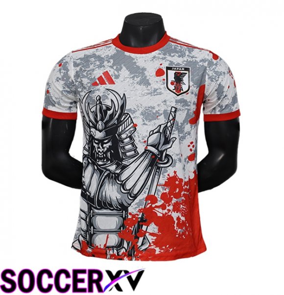 Japan Soccer Jersey Special Edition White/Red 2024/2025
