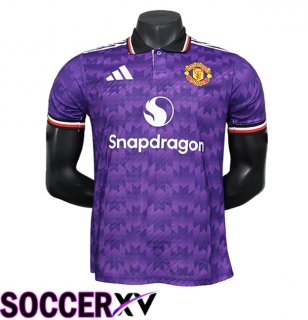 Manchester United Soccer Jersey Special Edition Purple 2024/2025
