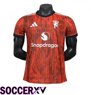 Manchester United Soccer Jersey Special Edition Red 2024/2025