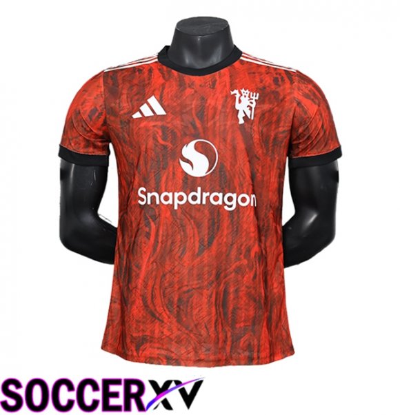 Manchester United Soccer Jersey Special Edition Red 2024/2025