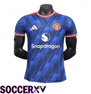 Manchester United Soccer Jersey Special Edition Blue 2024/2025