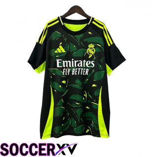 Real Madrid Soccer Jersey Special Edition Green/Black 2024/2025