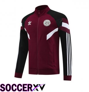 AFC Ajax Training Jacket Red 2025/2026