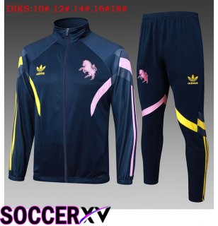 Juventus Kids kit Training Jacket Suit Blue Royal 2025/2026