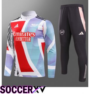 Arsenal Kids kit Training Tracksuit Red White 2025/2026