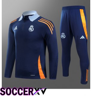 Real Madrid Kids kit Training Tracksuit Blue Royal 2025/2026