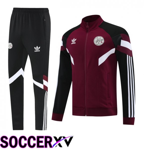 AFC Ajax kit Training Jacket Suit Red 2025/2026