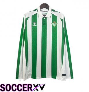 Real Betis Long sleeve Home Soccer Jersey 2024/2025