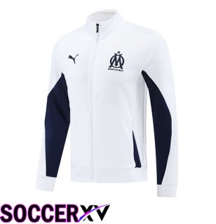 Marseille OM Training Jacket White 2025/2026