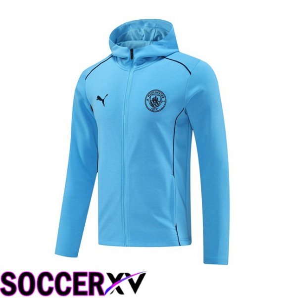 Manchester City Windbreaker Blue 2025/2026