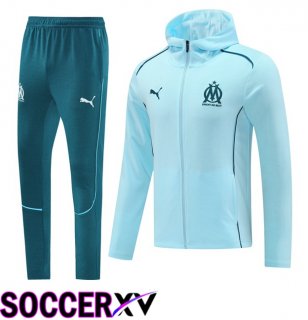 Marseille OM Training Tracksuit Windbreaker Blue 2025/2026