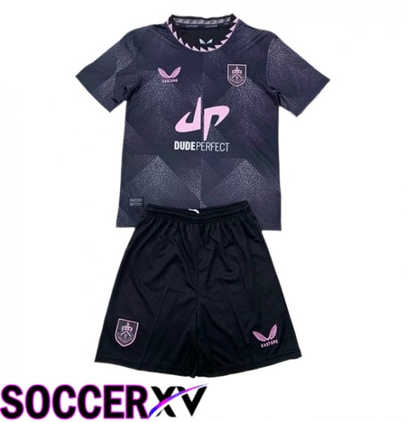 Burnley Kids Away Soccer Jersey 2024/2025