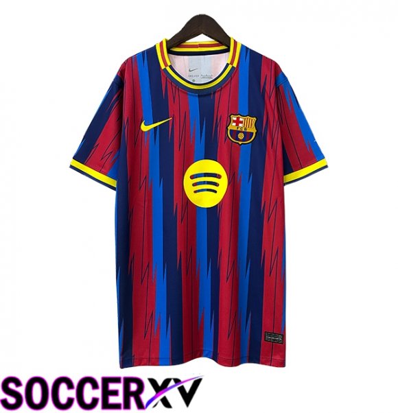 FC Barcelona Soccer Jersey Special Edition Red/Blue 2024/2025