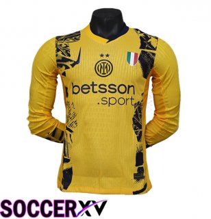 Inter Milan Long sleeve Third Soccer Jersey 2024/2025