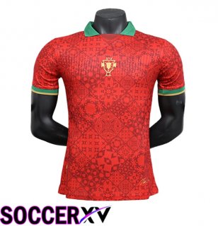 Portugal Soccer Jersey Special Edition Red 2024/2025