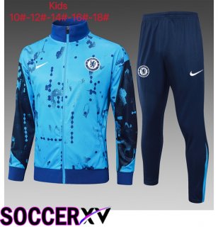 FC Chelsea Kids kit Training Jacket Suit Blue 2025/2026