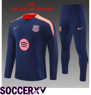 FC Barcelona Kids kit Training Tracksuit Blue Royal 2025/2026