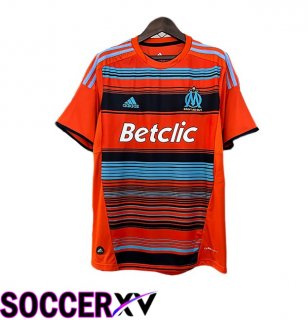 Marseille OM Retro Third Soccer Jersey Orange 2011-2012