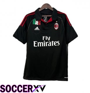 AC Milan Retro Third Soccer Jersey Black 2012-2013