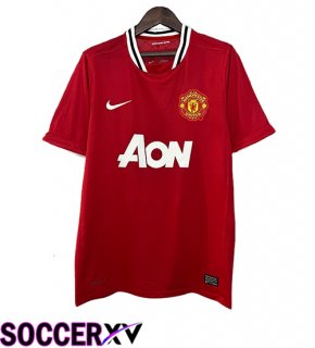 Manchester United Retro Home Soccer Jersey 2011/2012