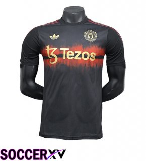 Manchester United Soccer Jersey Special Edition Black 2024/2025
