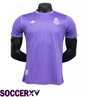 Real Madrid Soccer Jersey Special Edition Purple 2024/2025
