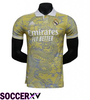 Real Madrid Soccer Jersey Special Edition Yellow 2024/2025