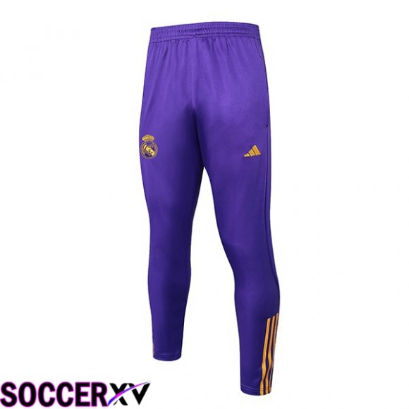 Real Madrid Training Pants Purple 2024/2025