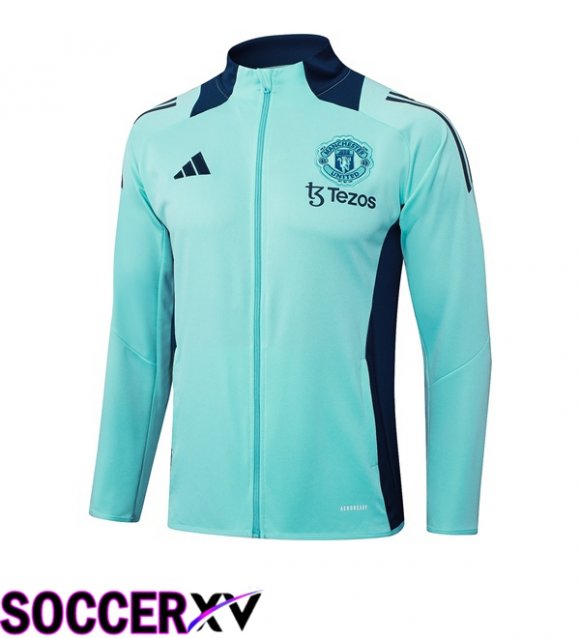Manchester United Training Jacket Green 2025/2026