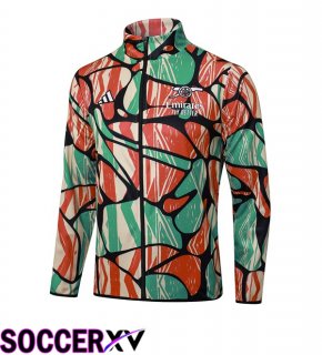 Arsenal Training Jacket Red Green 2025/2026