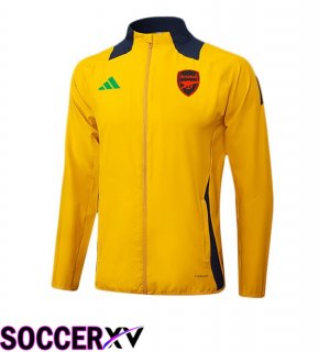 Arsenal Training Jacket Yellow 2025/2026