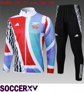 Arsenal Kids kit Training Jacket Suit Red White 2025/2026