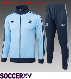 Argentina Kids kit Training Jacket Suit Blue 2025/2026