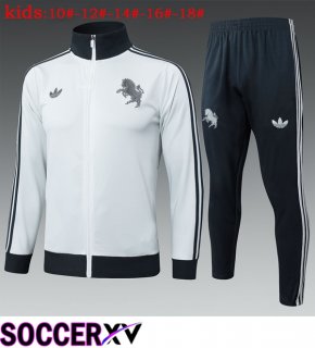 Juventus Kids kit Training Jacket Suit Grey 2025/2026