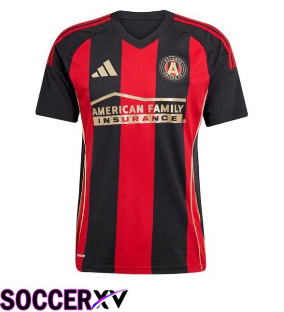 Atlanta United Home Soccer Jersey Red Black 2025/2026