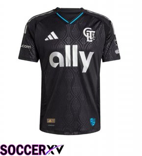 Charlotte FC Away Soccer Jersey Black 2025/2026