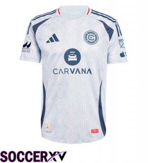 Chicago Fire FC Away Soccer Jersey White 2025/2026