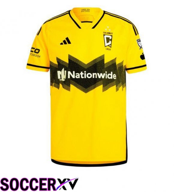 Columbus Crew Home Soccer Jersey Yellow 2025/2026