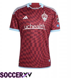 Colorado Rapids Home Soccer Jersey Red 2025/2026