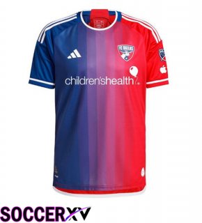 FC Dallas Home Soccer Jersey Red Blue 2025/2026