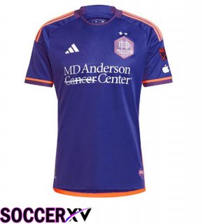 Houston Dynamo Away Soccer Jersey Purple 2025/2026