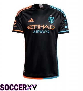York City Away Soccer Jersey New Black 2025/2026