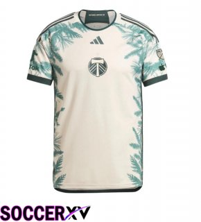 Portland Timbers Away Soccer Jersey White 2025/2026