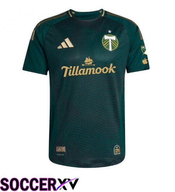 Portland Timbers Home Soccer Jersey Green 2025/2026