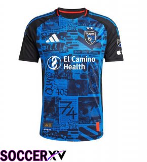 San Jose Earthquakes Home Soccer Jersey Blue 2025/2026