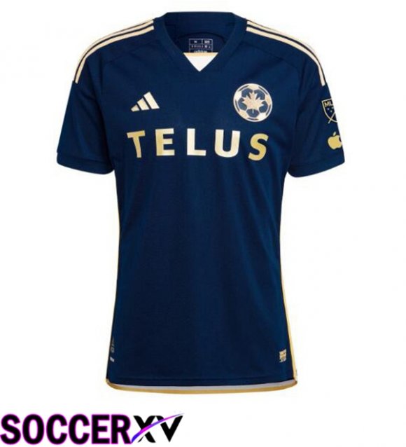 Vancouver Whitecaps Away Soccer Jersey Blue Royal 2025/2026