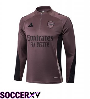 Arsenal Training Sweatshirt Purple 2025/2026