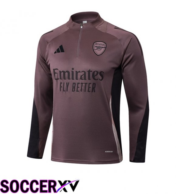 Arsenal Training Sweatshirt Purple 2025/2026