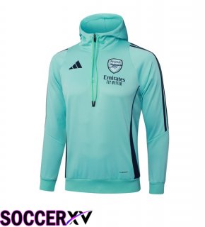 Arsenal Training Sweatshirt Hoodie Green 2025/2026